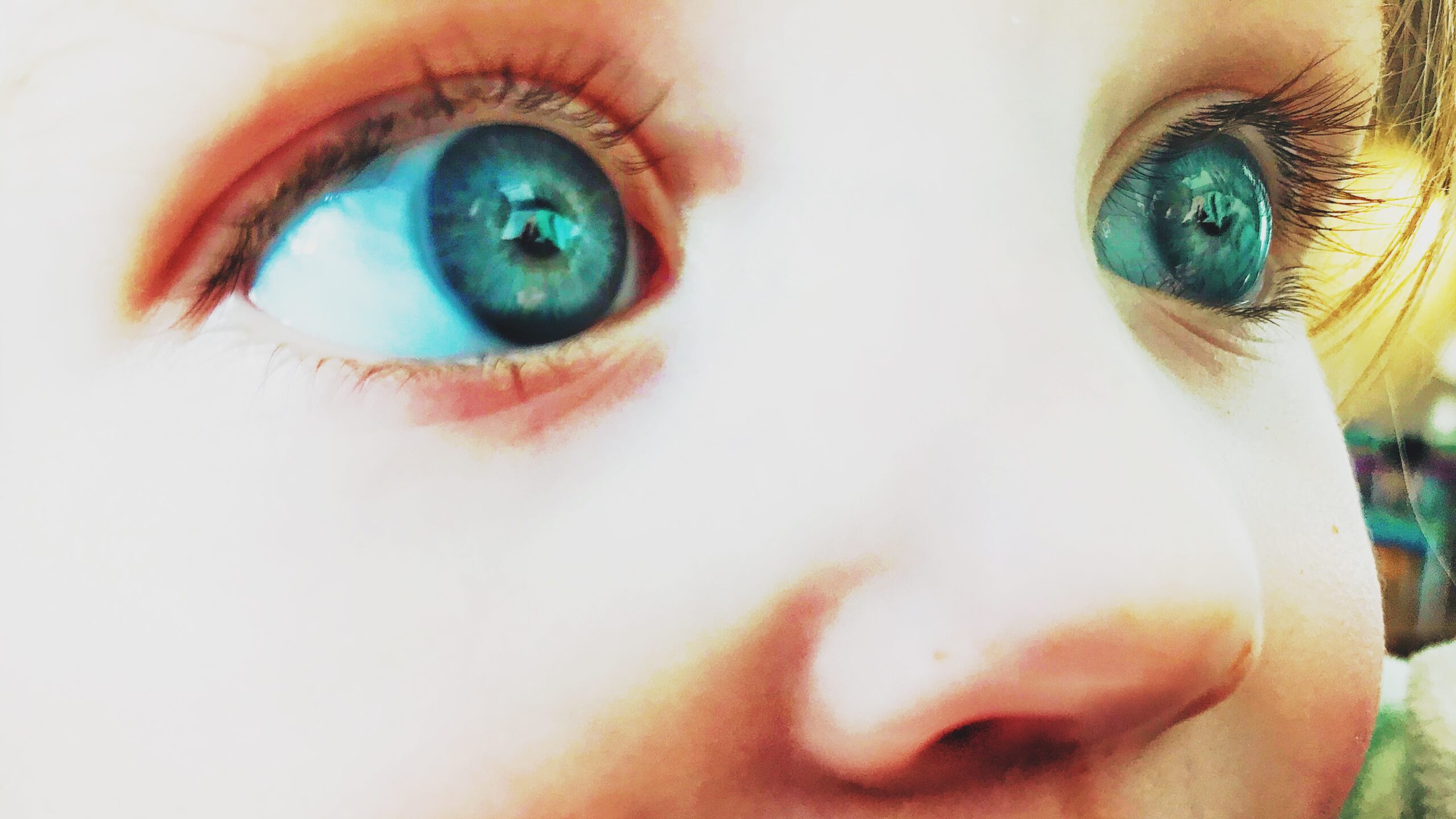 Child’s eyes
